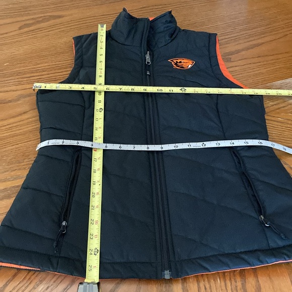 Columbia; Women OSU Beavers Reversible Vest; Size “S” Orange & Black - Picture 7 of 7